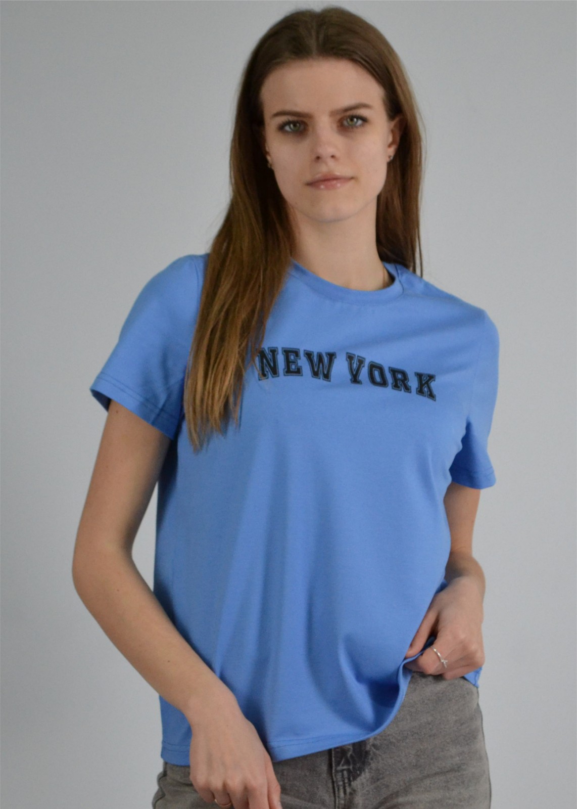 Футболка жіноча з принтом New York S-XL